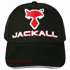 Бейсболка Jackall с 3D логотипом черная