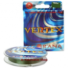 Плетеный шнур Scorana Vertex 0.40 мм. 150 м. темно-зеленый