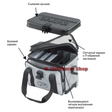 Рыболовная сумка Prox Gravis EM Prox PX66111 Black