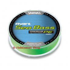 Плетеные шнуры Varivas Avani Sea Bass Premium (PE4) Green 150 m Плетеные шнуры Varivas Avani Sea Bass Premium (PE4) Green 150 m