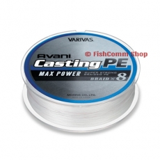Плетеные шнуры Varivas Avani Casting PE Max Power (PE8) 200 m Плетеные шнуры Varivas Avani Casting PE Max Power (PE8) 200 m
