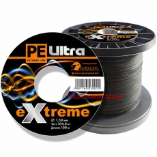 Плетеный шнур Aqua PE Ultra Extreme Black 1.5 мм. 100 м. Плетеный шнур Aqua PE Ultra Extreme Black 1.5 мм. 100 м.