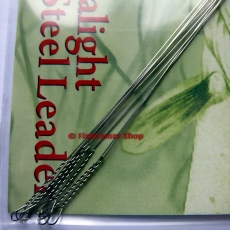 Поводок струна Agat Ultralight Stainless Steel Leaders #2 (светлая AFW) 10 см. 27 lb. (упаковка 8 шт.)