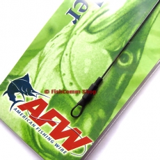 Поводок Agat Titanium Jerkbait Leader, длина 20 см., тест 100 lb., упаковка 1 шт.