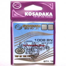 Застежка Kosadaka "Nice snap" 1008 №00 (5 кг.) 16 шт.