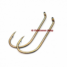 Крючок рыболовный Owner 50458 Brown №08 Tenkara-D with ring (10 шт.)