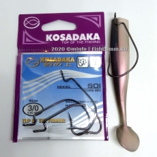 Виброхвост Kosadaka Shaker 80 BGR (8 шт.)