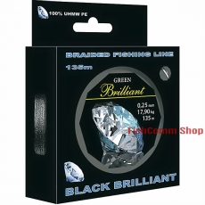 Плетеные шнуры Aqua Black Brilliant 135 m.