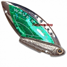 Блесна Kosadaka Wave Striker 50 мм. 14 г. цвет Silver/Green Блесна Kosadaka Wave Striker 50 мм. 14 г. цвет Silver/Green