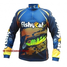 Футболка с длинным рукавом Fishycat Tomcat Style Dark Blue T-Shirt темная
