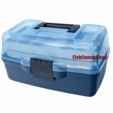 Ящик 2-х полочный Aquatech 1702T с прозрачной крышкой (305 х 185 х 150 мм.)