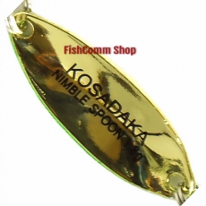 Блесна Kosadaka Trout Police Nimble Spoon 1.8 г. 27 мм. цвет K02