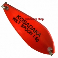 Блесна Kosadaka Trout Police Wily Spoon 1.6 г. 27 мм. цвет C73