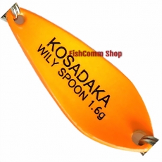Блесна Kosadaka Trout Police Wily Spoon 1.6 г. 27 мм. цвет D77