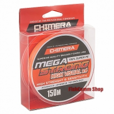 Плетеный шнур Chimera Megastrong High Visual 150 m. 0.08 mm.
