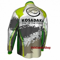 Джерси Kosadaka из полиэстера зеленая. Размер S (44-46)