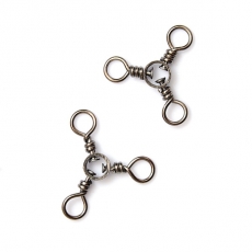 Вертлюг тройной Owner 52477 3 Ways Swivel №5 (16 кг. 10 шт.) Вертлюг тройной Owner 52477 3 Ways Swivel №5 (16 кг. 10 шт.)