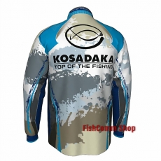 Джерси Kosadaka из полиэстера голубая. Размер M (48-50)