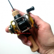 Катушка мультипликаторная Grifon Mini Troll Pro Gold (Золотая)