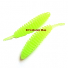 Силиконовые приманки (слаг) Trout Zone Plamp 2" Гриншартрез (сыр щербет)