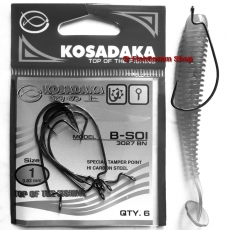 Виброхвост Kosadaka Wave Impact 75 ORG (10 шт.)