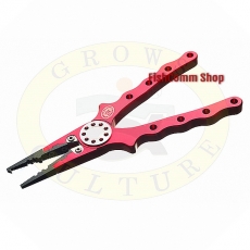 Рыболовный инструмент (плоскогубцы) Grows Culture Aluminium Fishing Pliers 7" (красный)