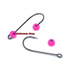 Вольфрамовые головки 3.8 мм. Fluo Pink (10 шт.)