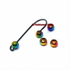 Вольфрамовые головки 3.3 мм. Metallic Rainbow (10 шт.)