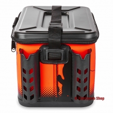 Сумка рыболовная Yoshi Onyx Patch Bag 40х26х27 см. с держателями для удилищ черно-оранжевая