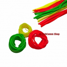 Набор кембриков Три кита ⌀ 2.0-3.0 флуоресцентный красный 10 шт. х 1 м.