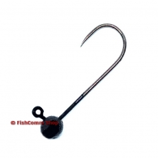 Джиг головки Trout Zone на крючке Kumho (без бородки) 0.5 г. №4 (5 шт.) Black