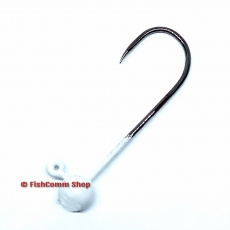 Джиг головки Trout Zone на крючке Kumho (без бородки) 0.5 г. №4 (5 шт.) White