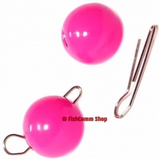 Чебурашка-шар вольфрамовый Kosadaka Pink (разборный) 0.5 г. (5 шт.)