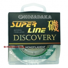 Леска Kosadaka Super Line Discovery 100 m. 0.14 mm. (темно-зеленая)