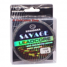Поводковый материал (лидкор без свинца) Kosadaka Savage 10 м. 45 lb.