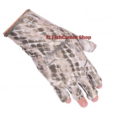 Перчатки Kosadaka Sunblock Gloves эластичные с открытой ладонью и пальцами Snake L