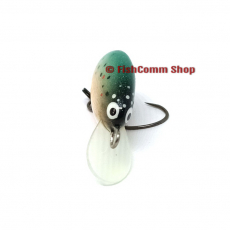 Воблер ручной работы MZ Lures Jocker 15S цвет Green White Trout