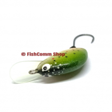 Воблер ручной работы MZ Lures Jocker 20S цвет Green White Trout