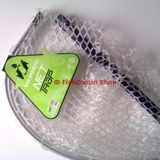 Подсачек Tsuribito Net Trap Fold с прозрачной силиконовой сеткой складной 150 см. диаметр 46 см.